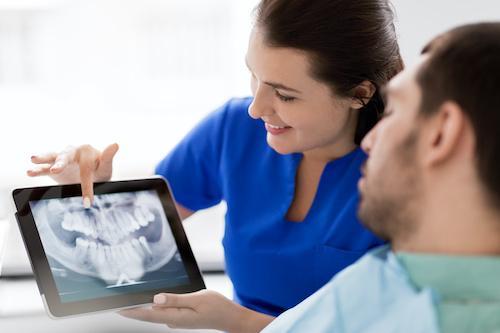xray result in a tablet