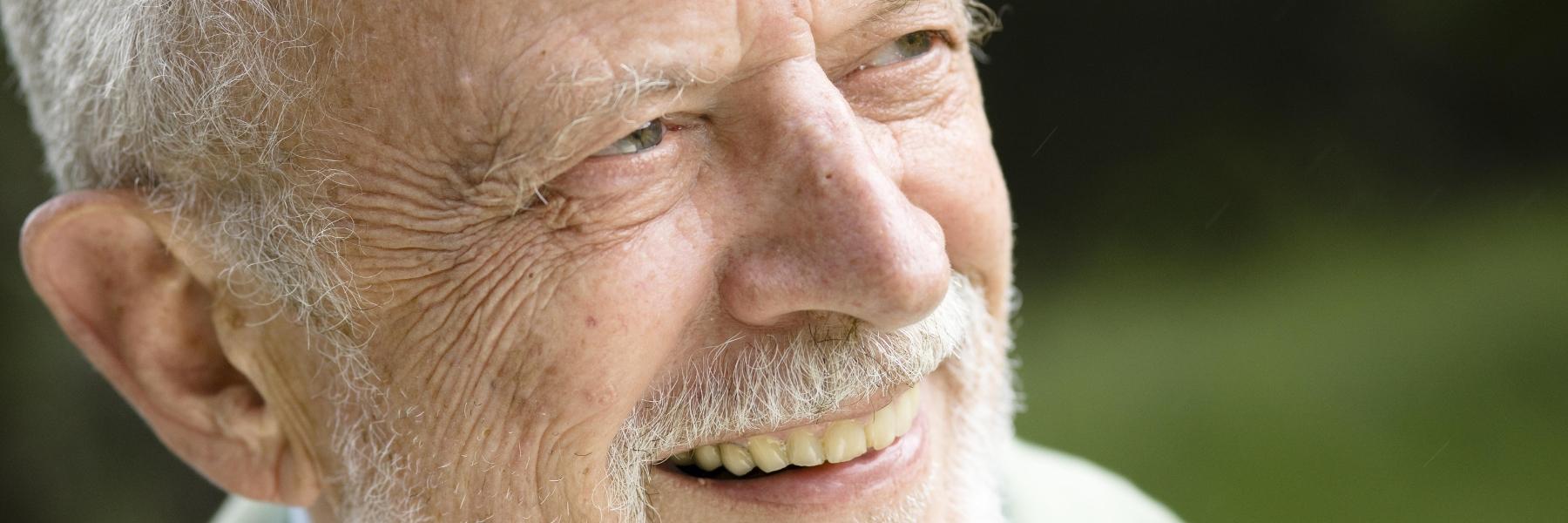 Man smiling at Bittersweet Park in Greeley CO
